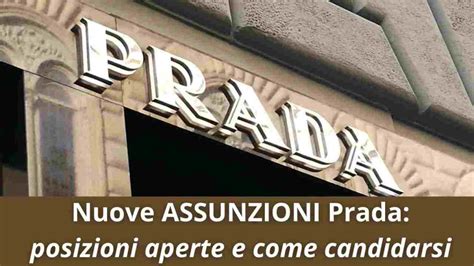 prada assunzioni|prada job.